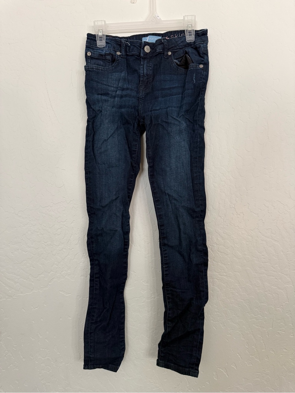 7 For All Mankind Kids Dark Blue Slim Jeans